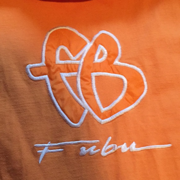 on hold! don’t buy💥Vintage FUBU orange shirt💥 - Picture 4 of 5